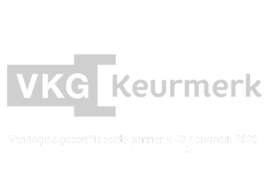 Vandaglas gecertificeerde partner VKG Keurmerk 2025