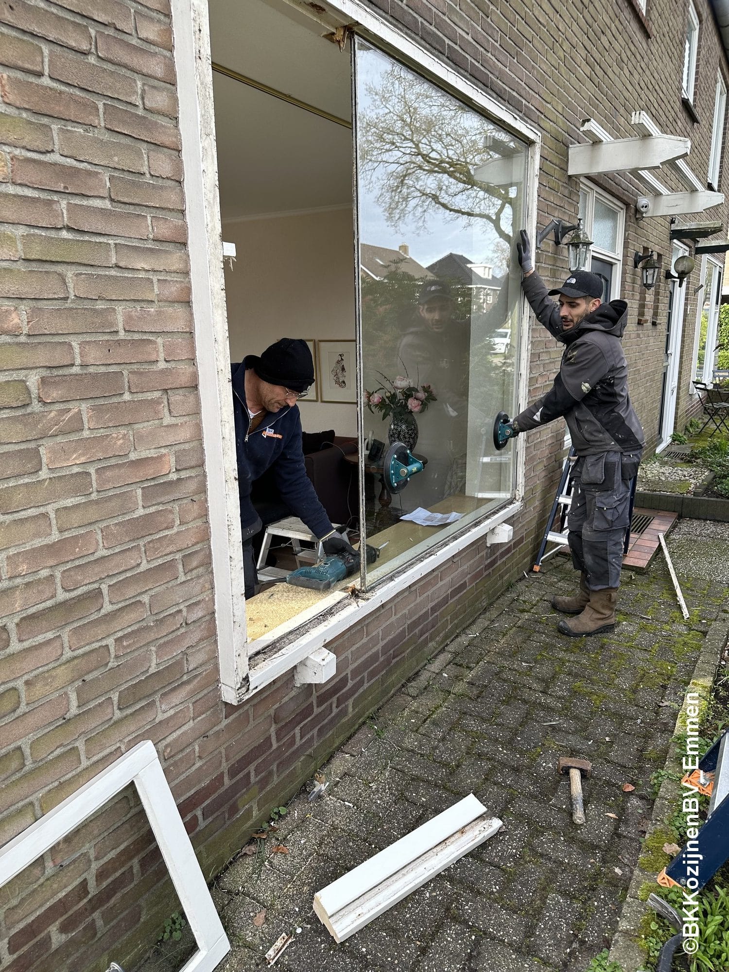 Vandaglas bv | Duurzame renovatie BK Kozijnen vlakglas recycling