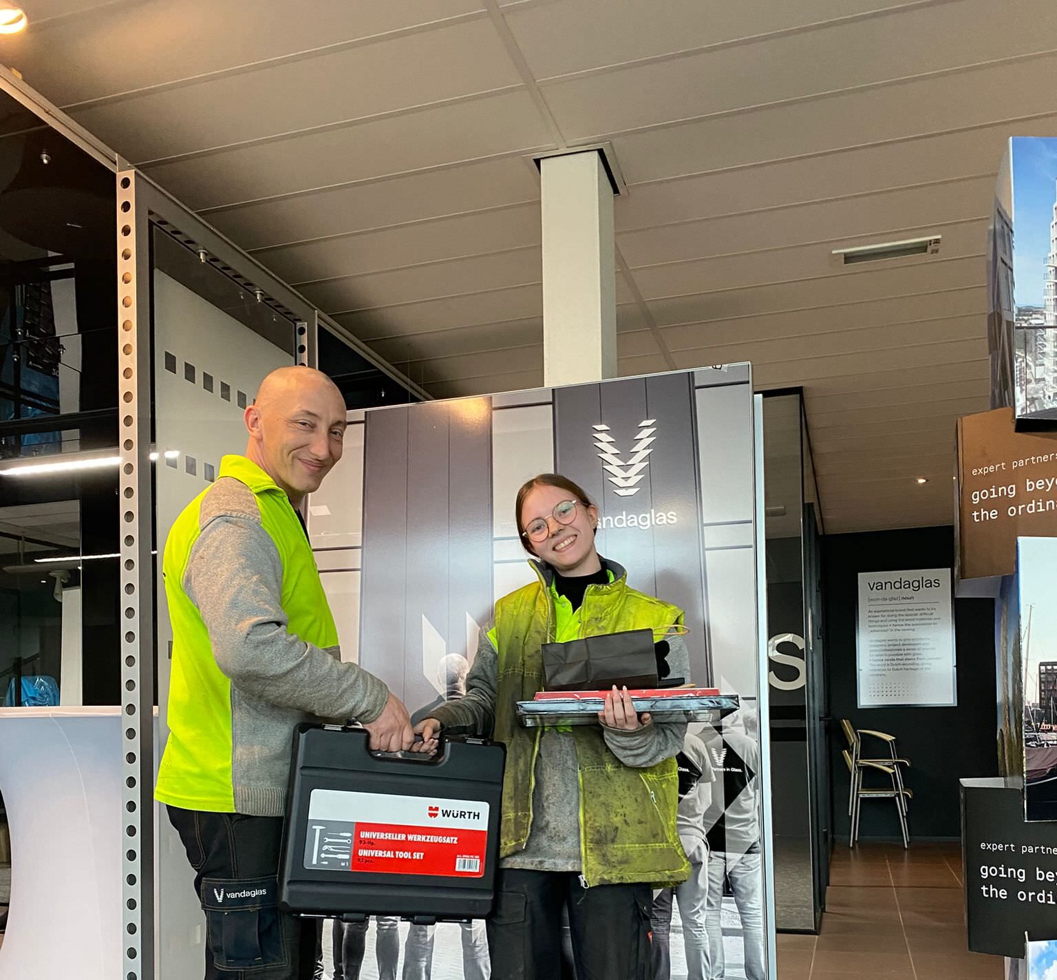 Larissa Brouwer stage Technische Dienst Vandaglas b.v.