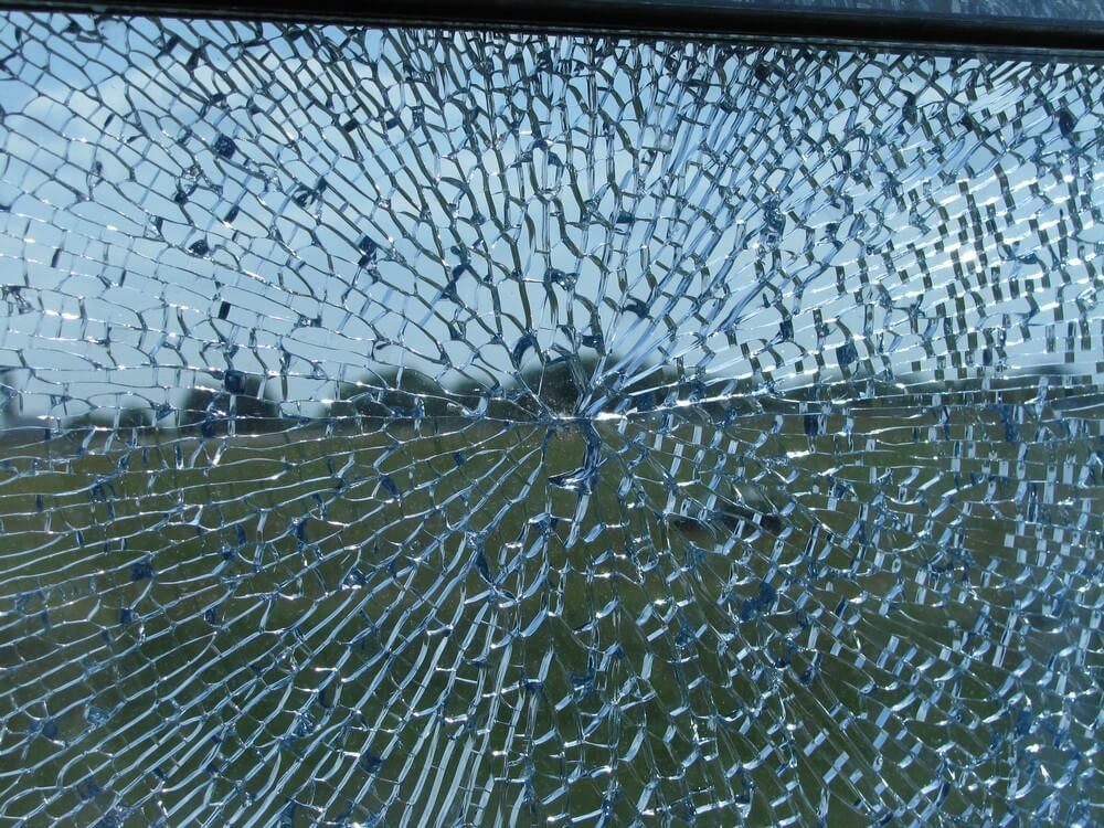 Vandaglas | Breukpatroon gehard glas