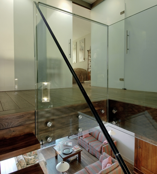 Vandaglas Enkelglas gehard veiligheidsglas interieur trapleuning schuifdeur 508x558