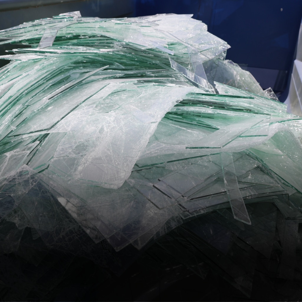 Glasblog cullet
