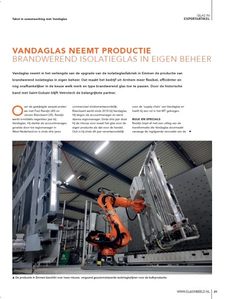 Vandaglas | GIB Brandwerend glas Pagina 1 van artikel
